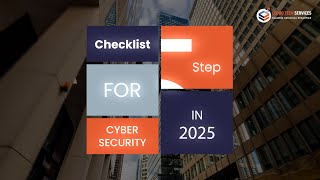 5 Step Cybersecurity Checklist For 2025 Cloud Tech Services