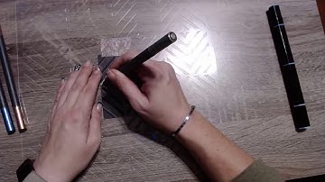 Technique Tuesday - Stencils and markers