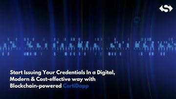 CertiDapp: Now Issue Certificates on Blockchain
