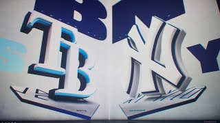 Rays vs Yankees MLB the show 24 Game 1 full game 2026 MLB season 5/22/26￼￼