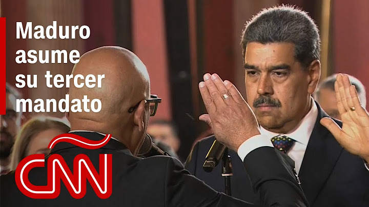 Discurso completo de Nicolás Maduro tras tomar posesión como presidente de Venezuela