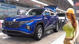 How Dangerous is the Production of the Hyundai Tucson - Inside the American CAR FACTORY
