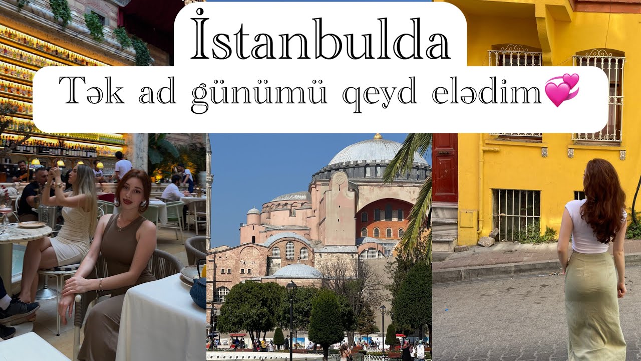Istanbulda Macəralarım 3 cü hissə 2024 il Avqust🇹🇷 
