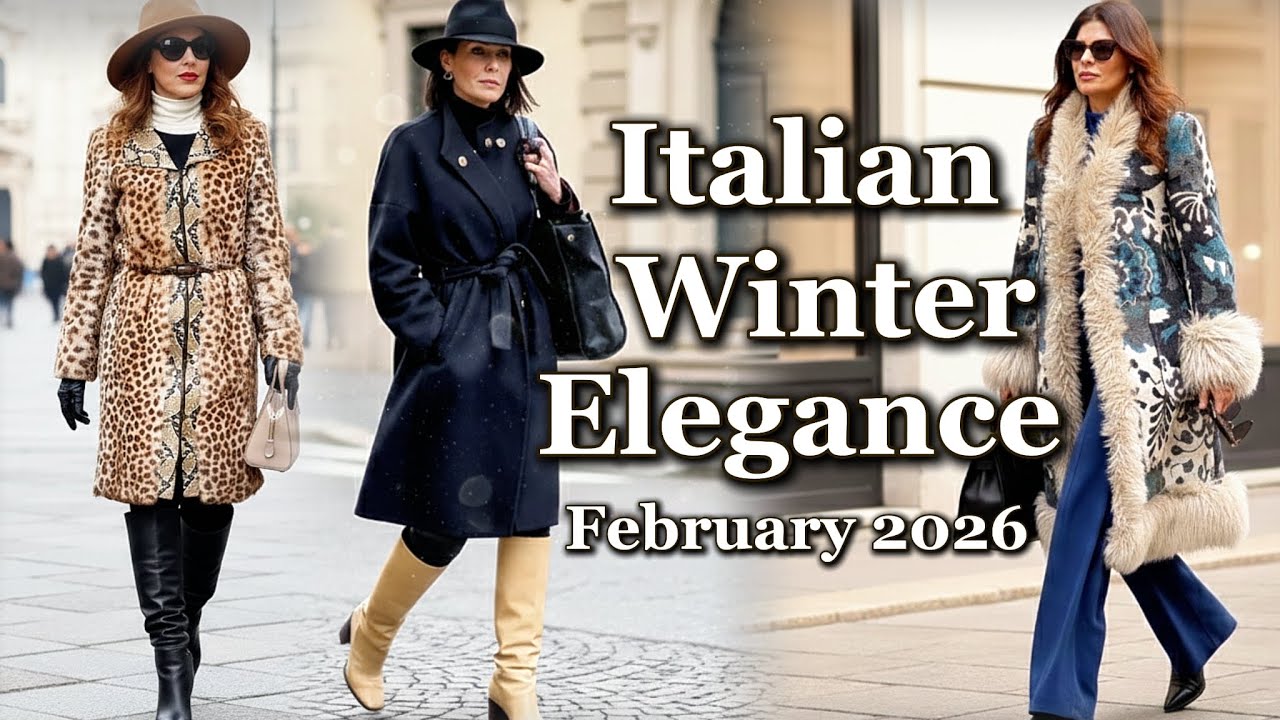 How to Dress Chic at Any Age: Italian Street Style | The Secret to Styling Statement Coats