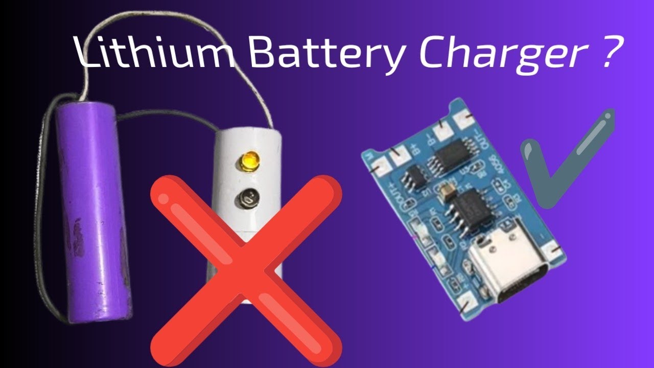 How To Make Lithium Battery Charger At Home 😍 18650 Charger module ...