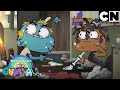 Problemas para ir a la gran fiesta de Tobías | El Maravillosamente Extraño Mundo de Gumball | CN