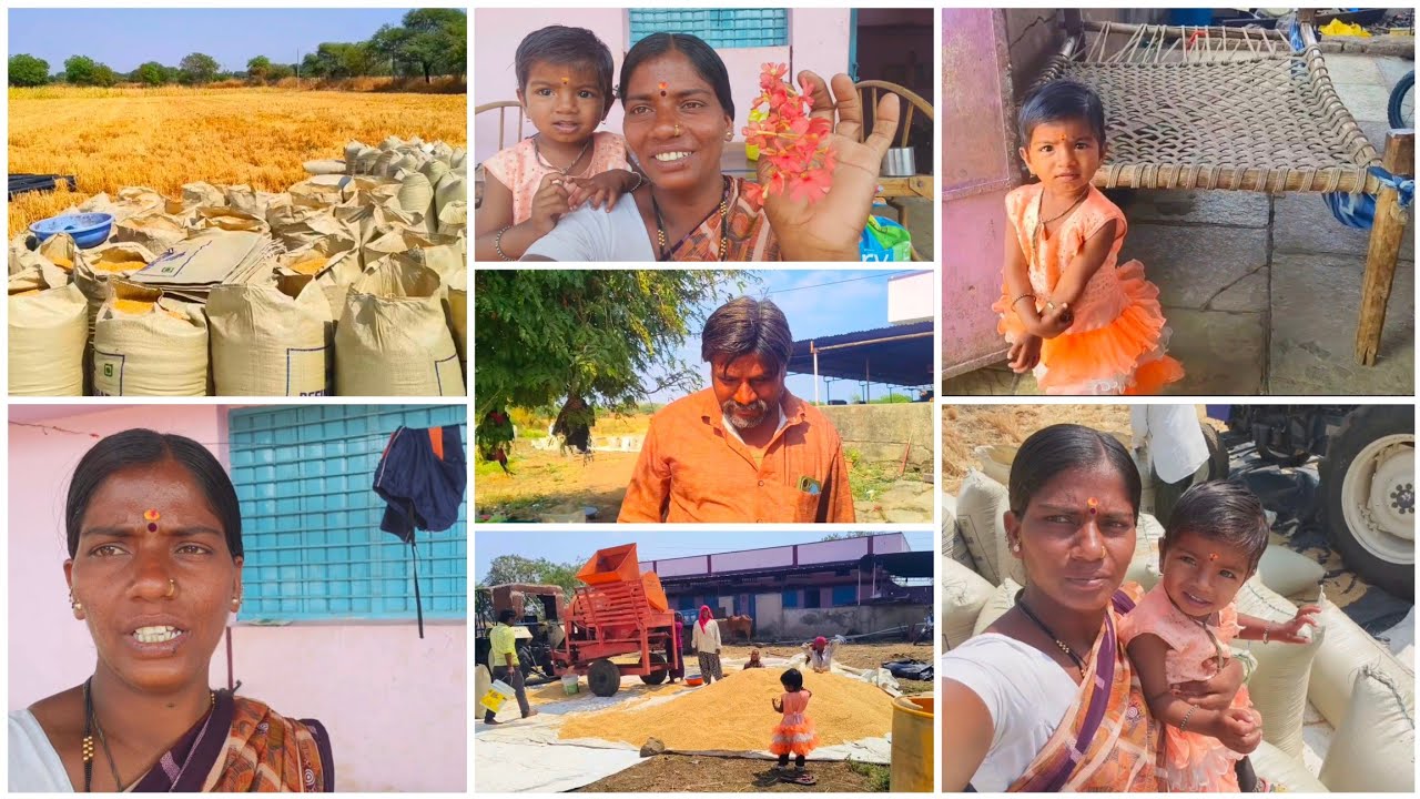 😱🥰 ಅಯ್ಯಪ್ಪ ಅಯ್ಯಪ್ಪ ಎಷ್ಟು ಚೀಲ ಗೋದಿ ರಾಶಿ ಆಯ್ತು ನೋಡ್ರಿ ಫುಲ್ ಖುಷಿ