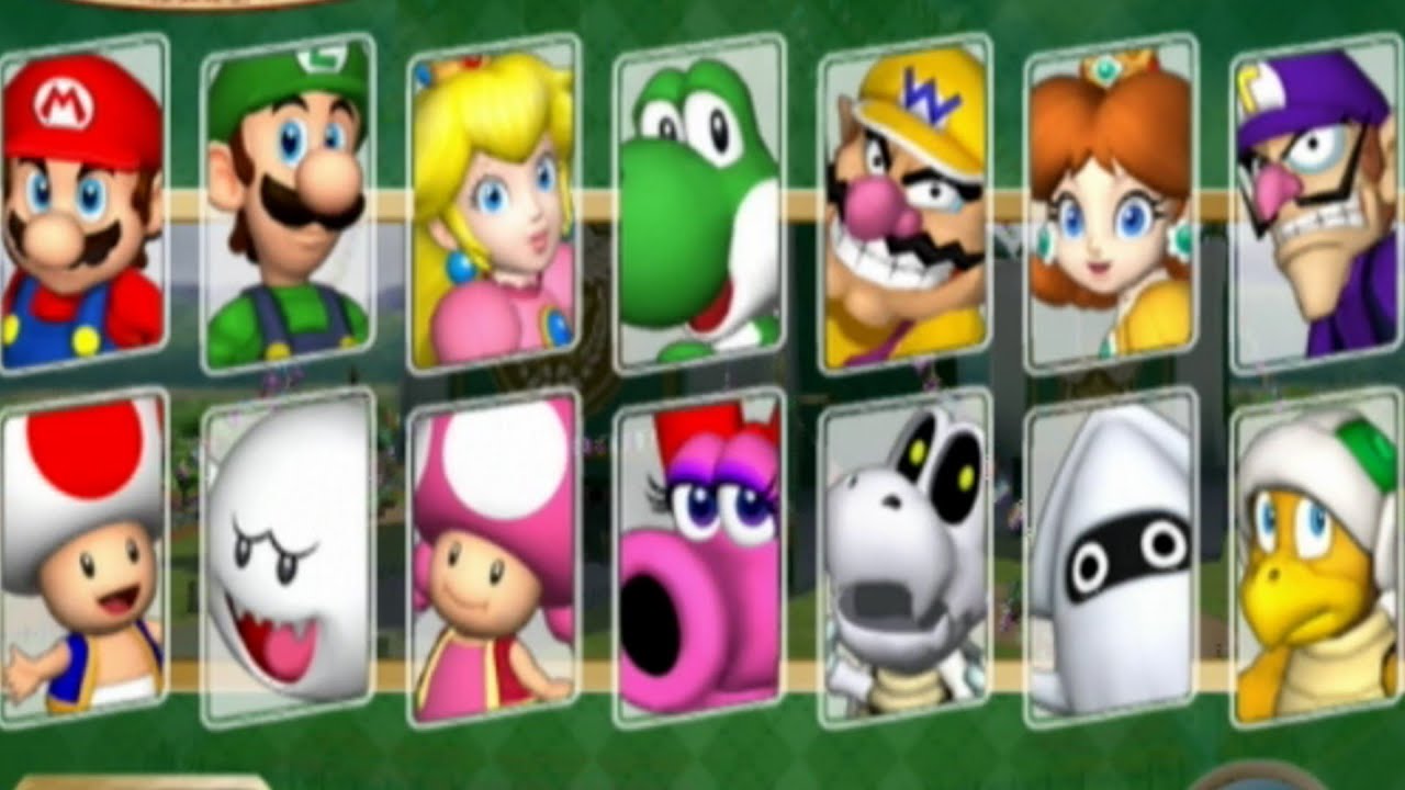 マリオパーティ８　キャラクターボイス