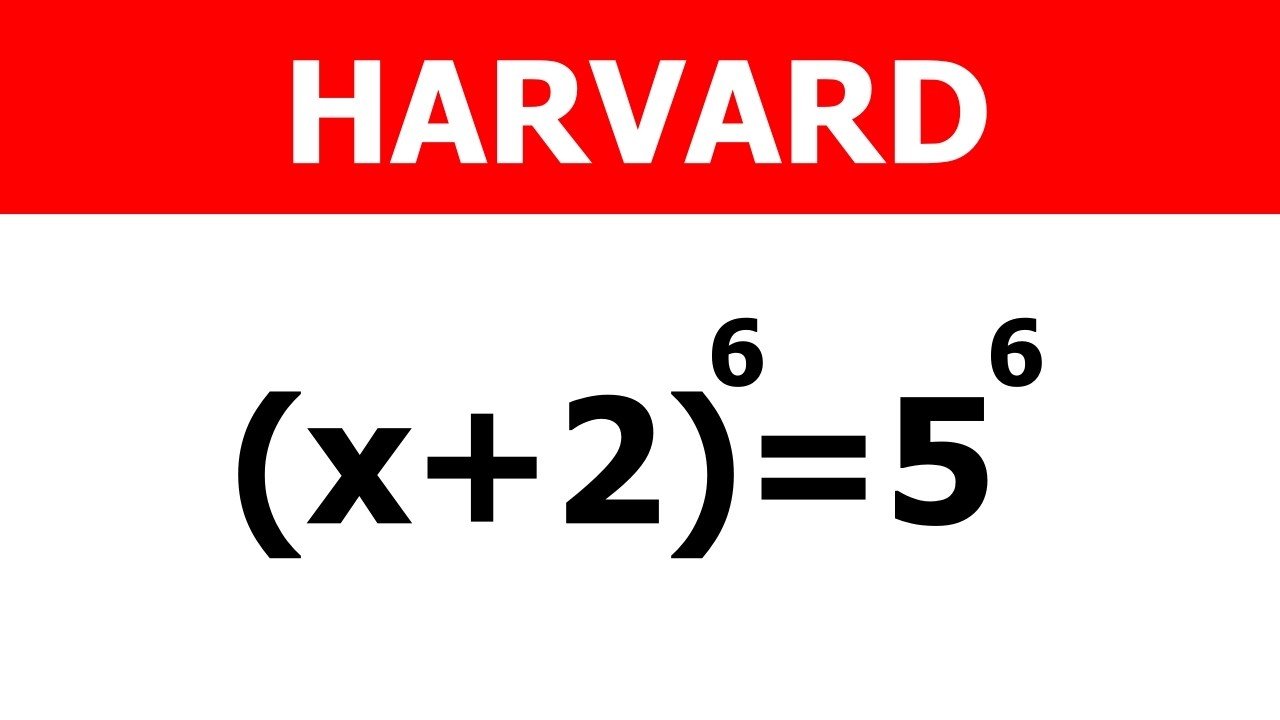 HARVARD | ¿Puedes Resolver Este Problema?