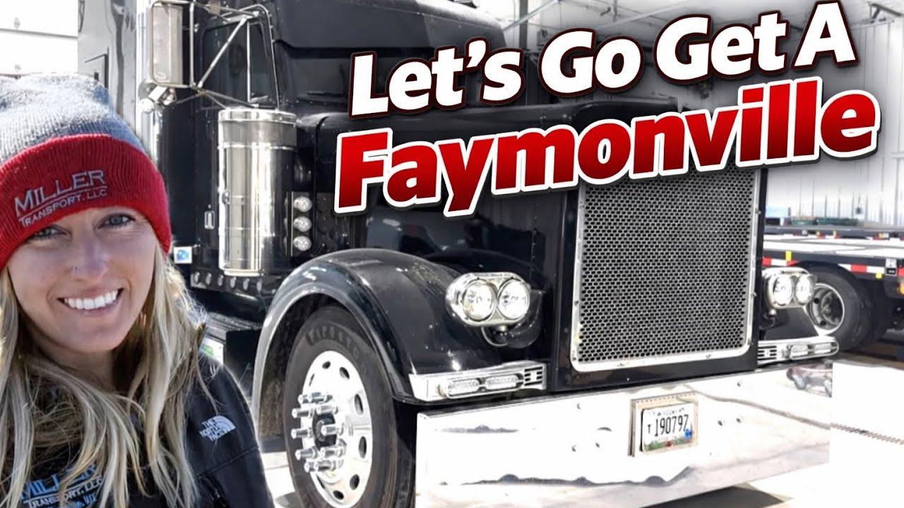Crystal Heads Out To PA To Pick Up A Brand NEW Faymonville Trailer