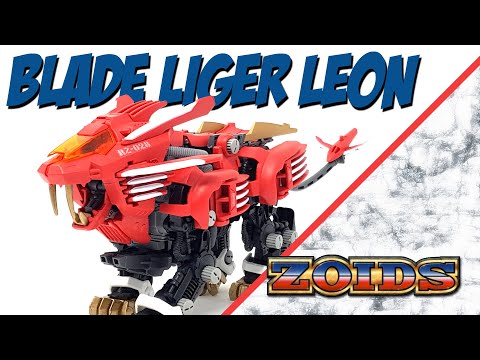 NJR Limited Zoids Blade Liger Leon Unboxing And Review 