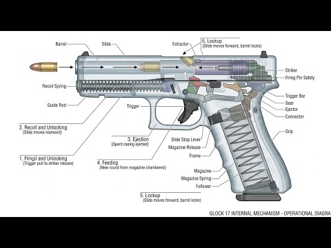 Glock 17 Explained 🔍 (Full Mechanism)