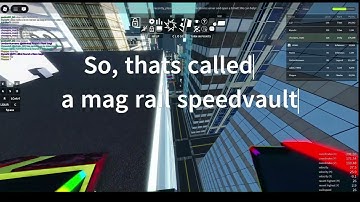 How to mag rail speed vault in ROBLOX PARKOUR LEGACY!