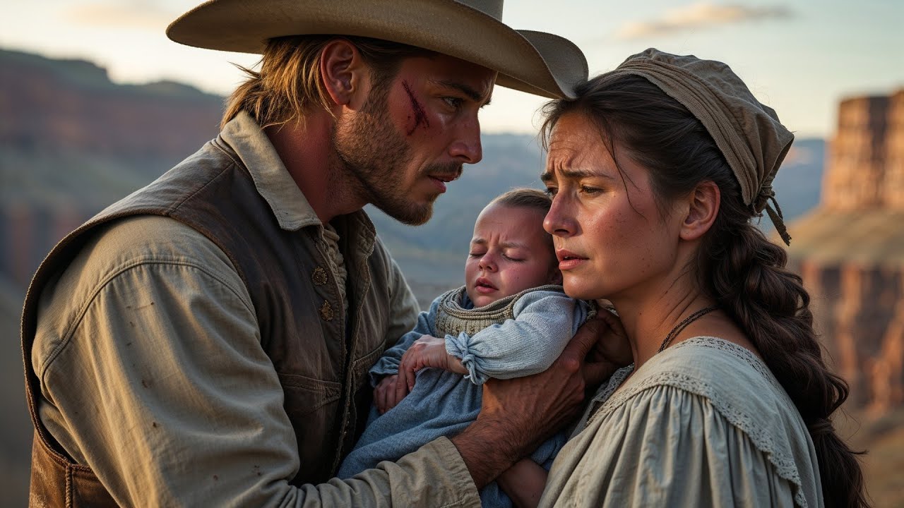 The Cowboy Took Her Baby In His Arms, Then Whispered 