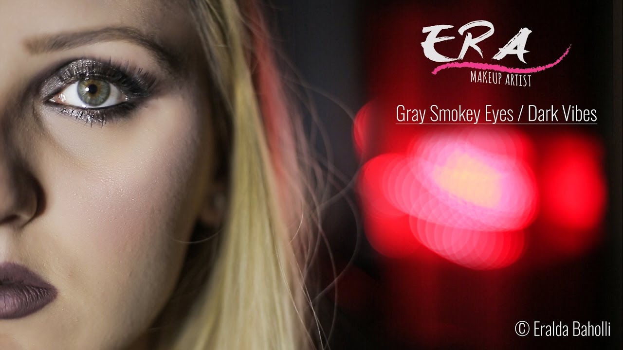 Gray Smokey Eyes, Dark Vibes - #2 Makeup Video by Era MUA