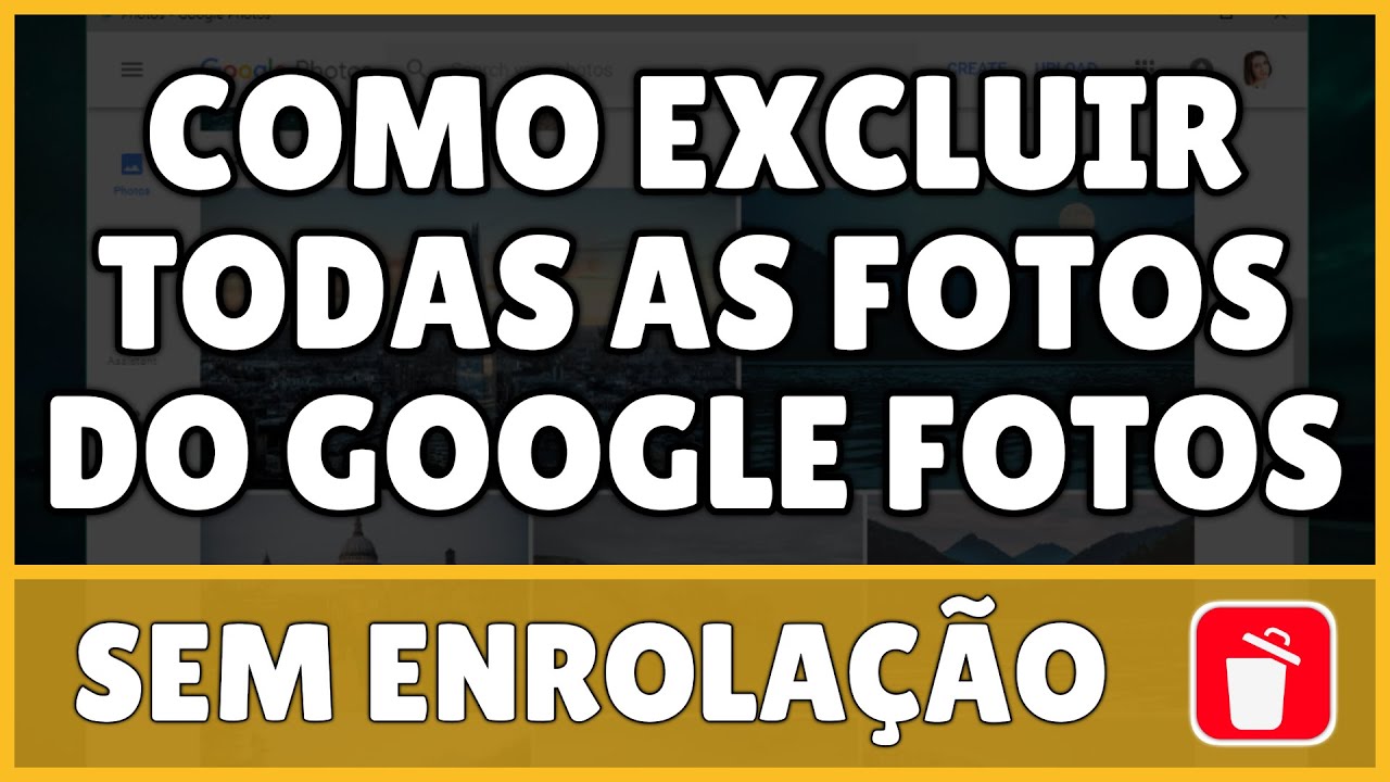 Como Excluir Todas as Fotos do Google Fotos - YouTube