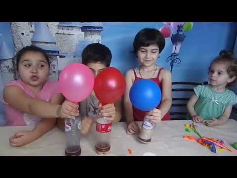 მხიარული ექსპერიმენტი. გავერთეთ და ვიხალისეთ.