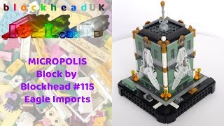 Eagle Imports - Lego Micropolis Block By Blockhead