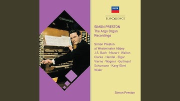 Widor: Symphony No. 5 in F minor, Op. 42 No. 1 for Organ: 5. Toccata (Allegro)