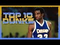 David thompson top 10 career dunks