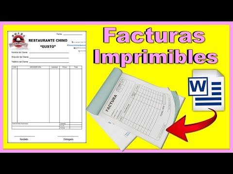 Video: Cómo escribir una factura de pago: 12 pasos (con imágenes)