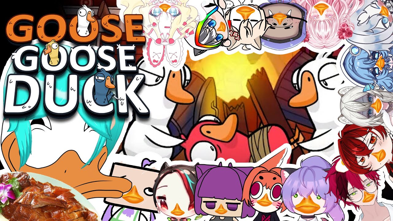 [ Goose Goose Duck | COLLAB ] ห่านยุงกินหญ้า ห่านฟ้าโดนเป็ดกิน!!! ft ...