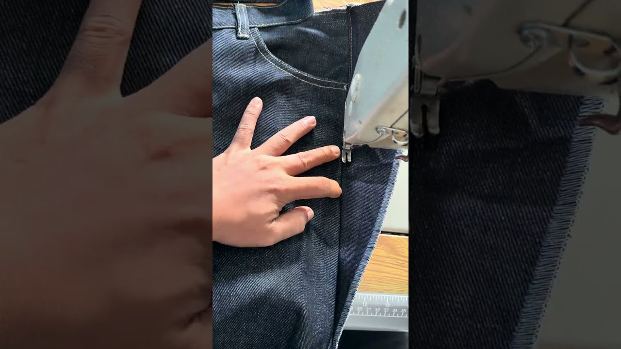 Membesarkan pinggang celana jeans 10.cm