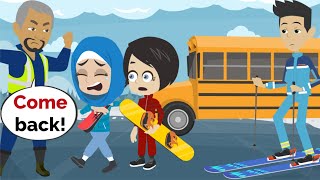 Lisa goes to SKI CAMP, but then...