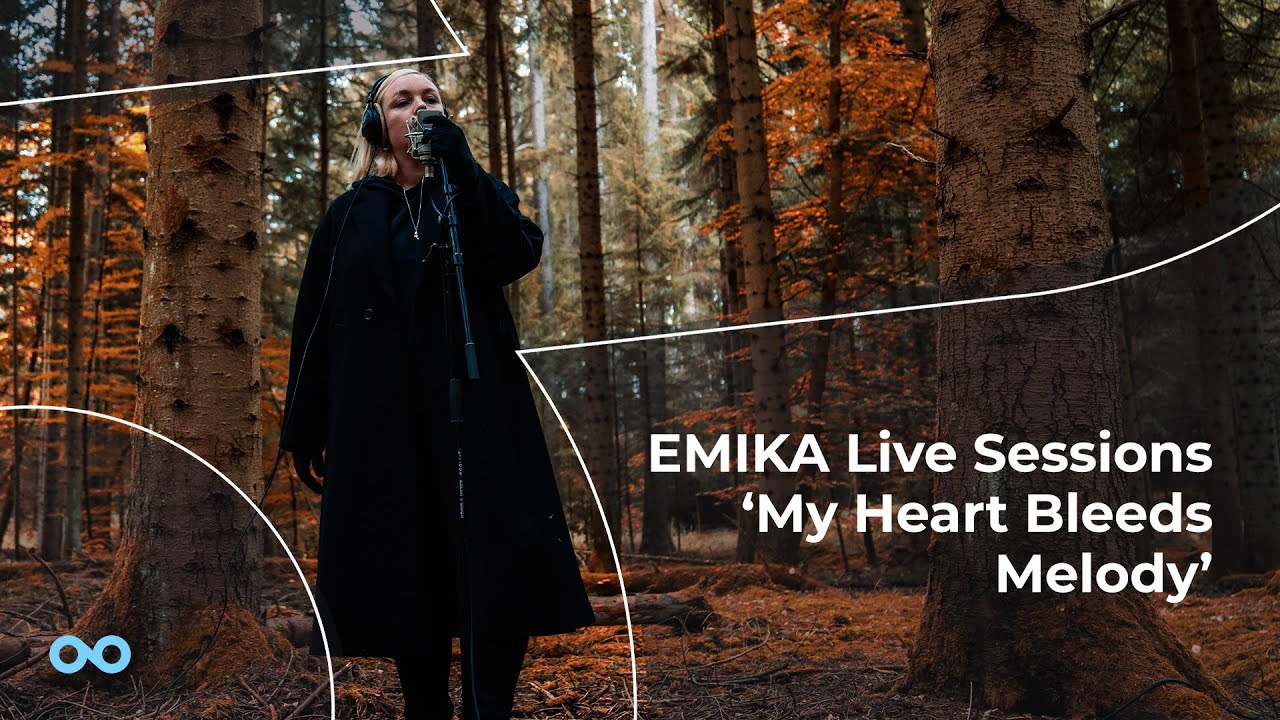 EMIKA 'In The Studio' - My Heart Bleeds Melody - Live Performance