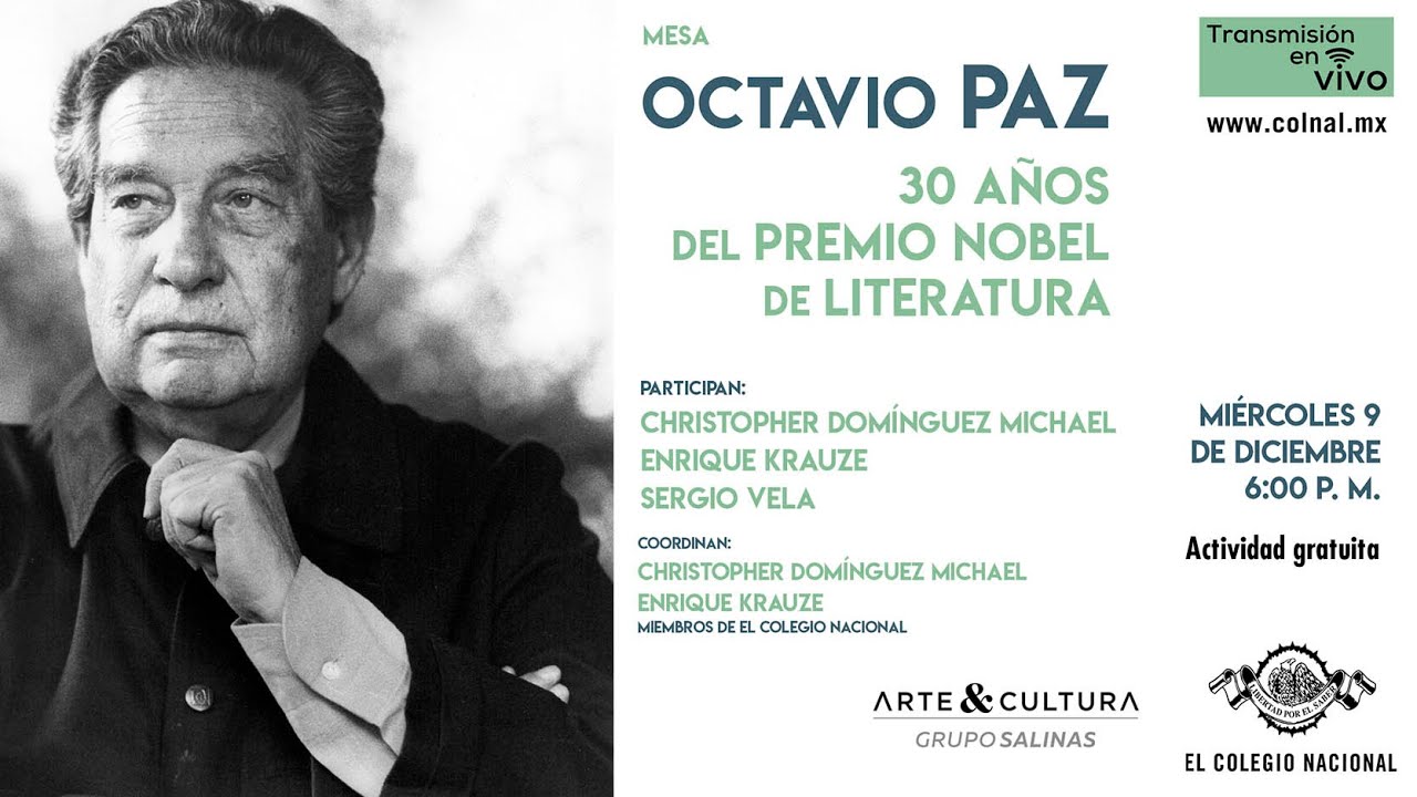 Octavio Paz: 30 años del Premio Nobel de Literatura - YouTube