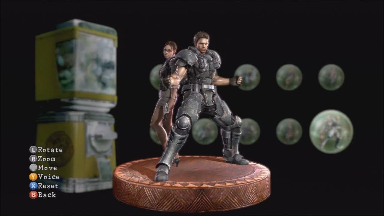 Resident Evil 5 - 100% Figurine Collection