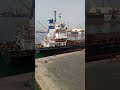 Tug Pulling a General cargo ship