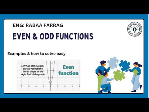 Even& Odd function /examples/Eng Rabaa Farrag - YouTube