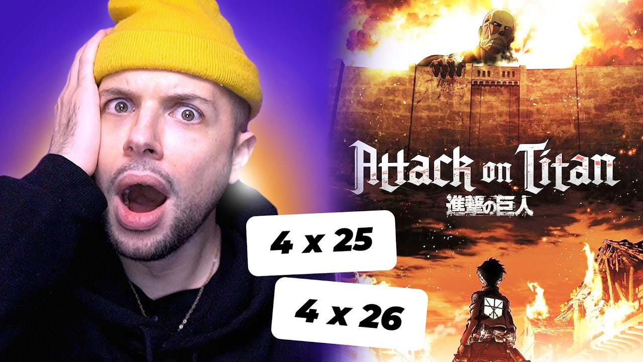 L'ATTAQUE DES TITANS - SAISON 4 EPISODE 25 ET 26 | VF | REACTION