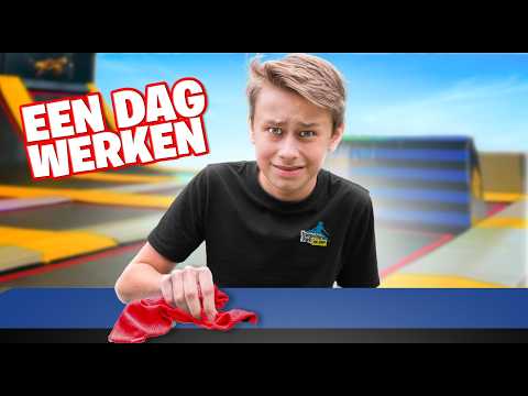 IK WERKTE EEN DAG IN TRAMPOLINE PARK...