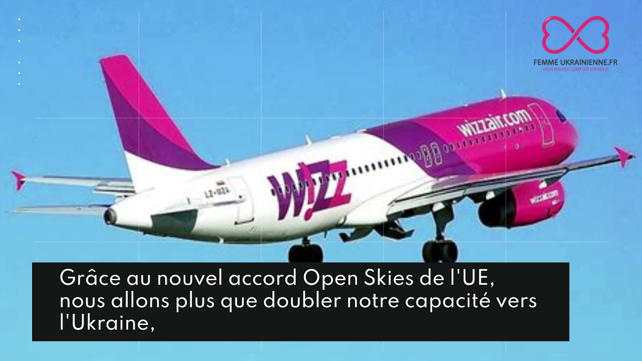 Wizzair nouvelles liaisons France Ukraine Russie