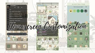 +ﾟ｡ ・.Home Screen Customization・. +  l Huawei y6pro screenshot 1