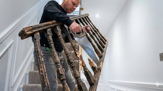 100-Year-Old Staircase Restoration: Incredible Transformation!