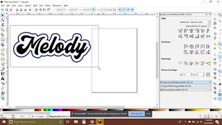 Double offset with hollow offset in Inkscape