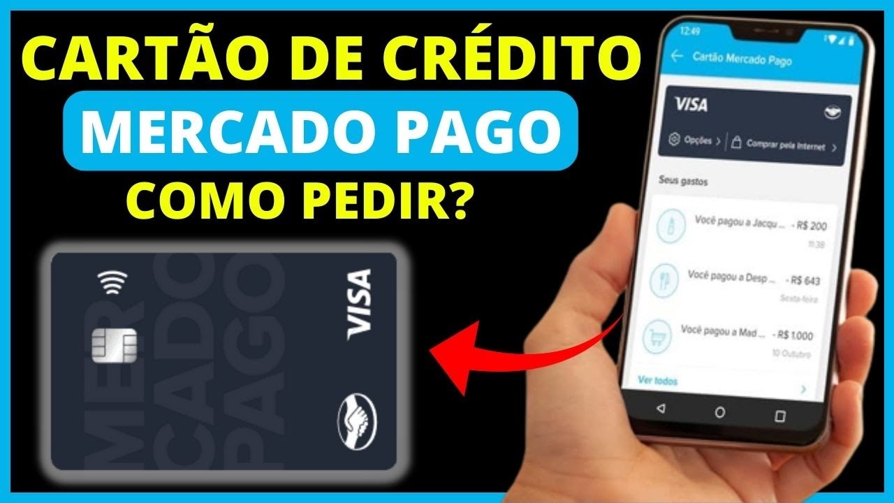 COMO PEDIR O CARTÃO DE CRÉDITO DO MERCADO PAGO - YouTube