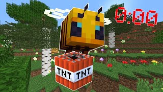 Minecraft but EVERYTHING EXPLODES | Timebomb Mod
