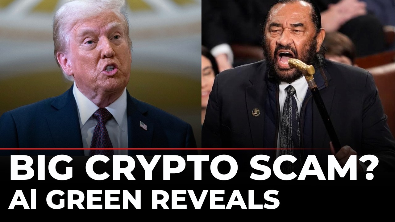 US Congress LIVE: 'We Must Confront' Al Green Alleges Major Crypto Scam | Trump | Democrats vs GOP