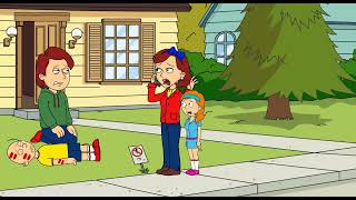 Caillou And The Dog Attack