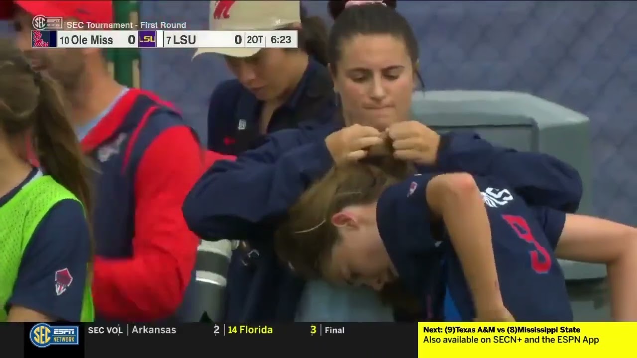 LSU-Ole miss women’s soccer fights during 2022 SEC soccer tournament