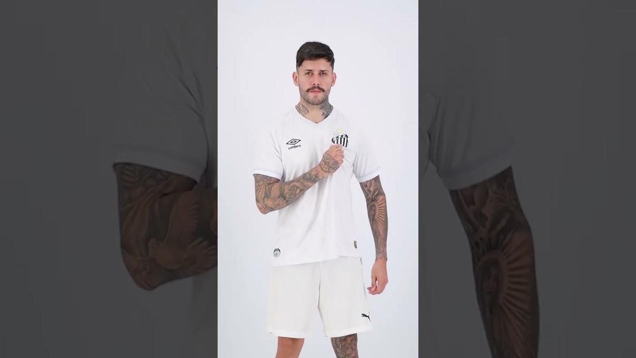 Umbro Santos 2025 Home 10 Neymar Jr Authentic Jersey
