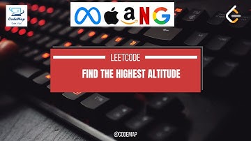 Find the Highest Altitude | leetcode 1732 | Array Coding Questions