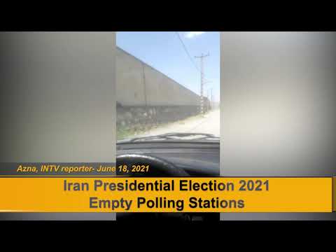 Report from Iran election in Azna: Polling stations are empty