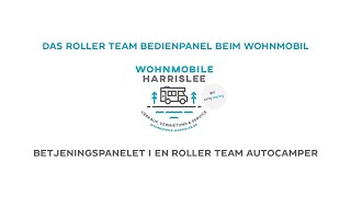 Das Roller Team Bedienpanel Beim Wohnmobil