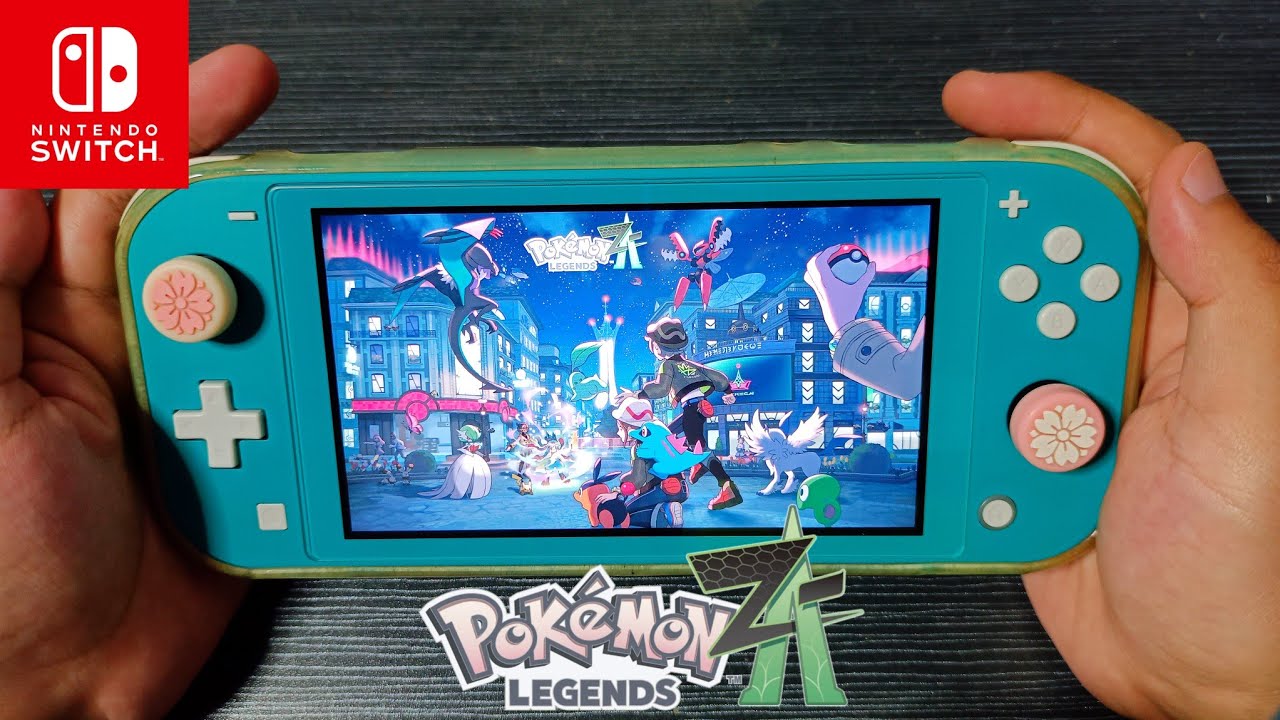 Pokemon Legends Z-A | Nintendo Switch LITE Gameplay - YouTube