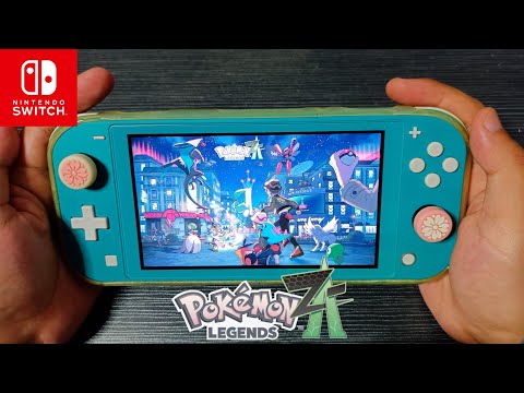 Pokemon Legends Z-A | Nintendo Switch LITE Gameplay - YouTube